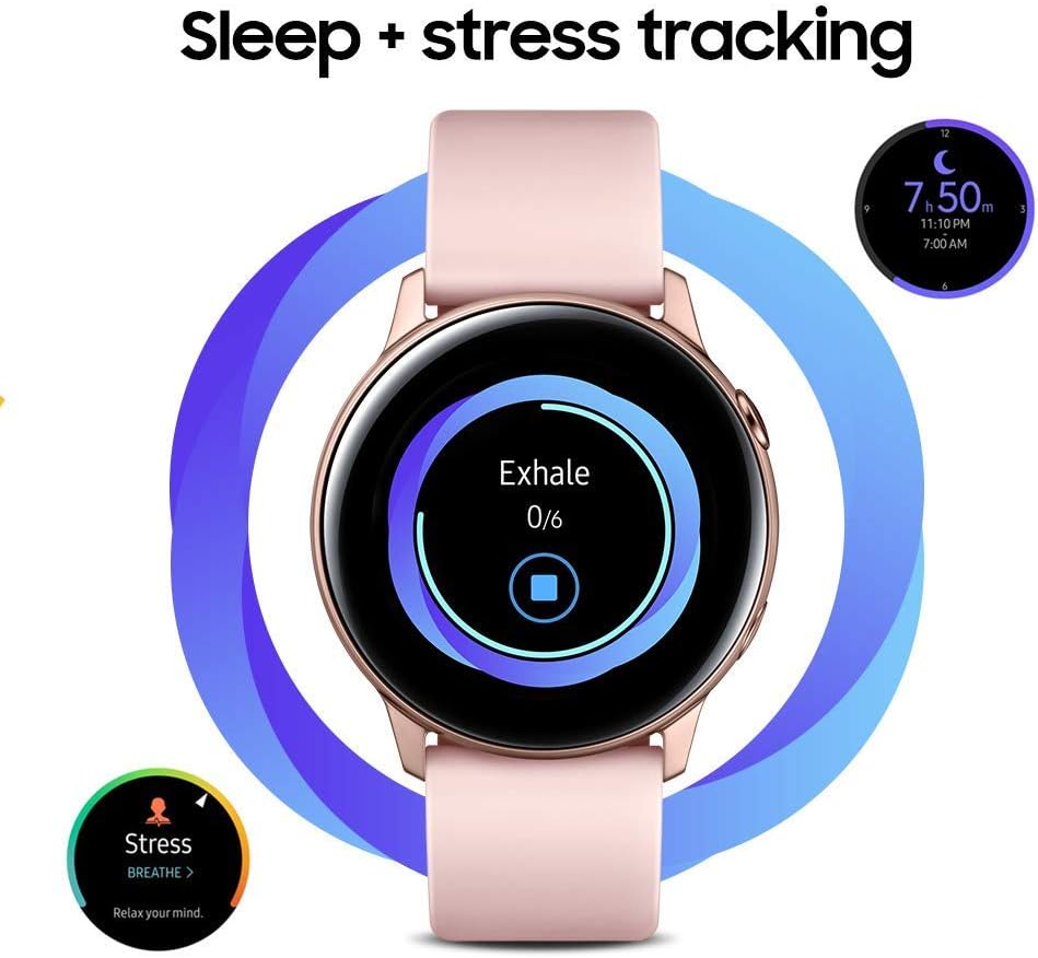 Get Special Price Samsung Galaxy Watch Active (40mm, Rose Gold) (Renewed) Crazy Deals Samsung Galaxy Watch Active (40mm, Rose Gold) (Renewed)