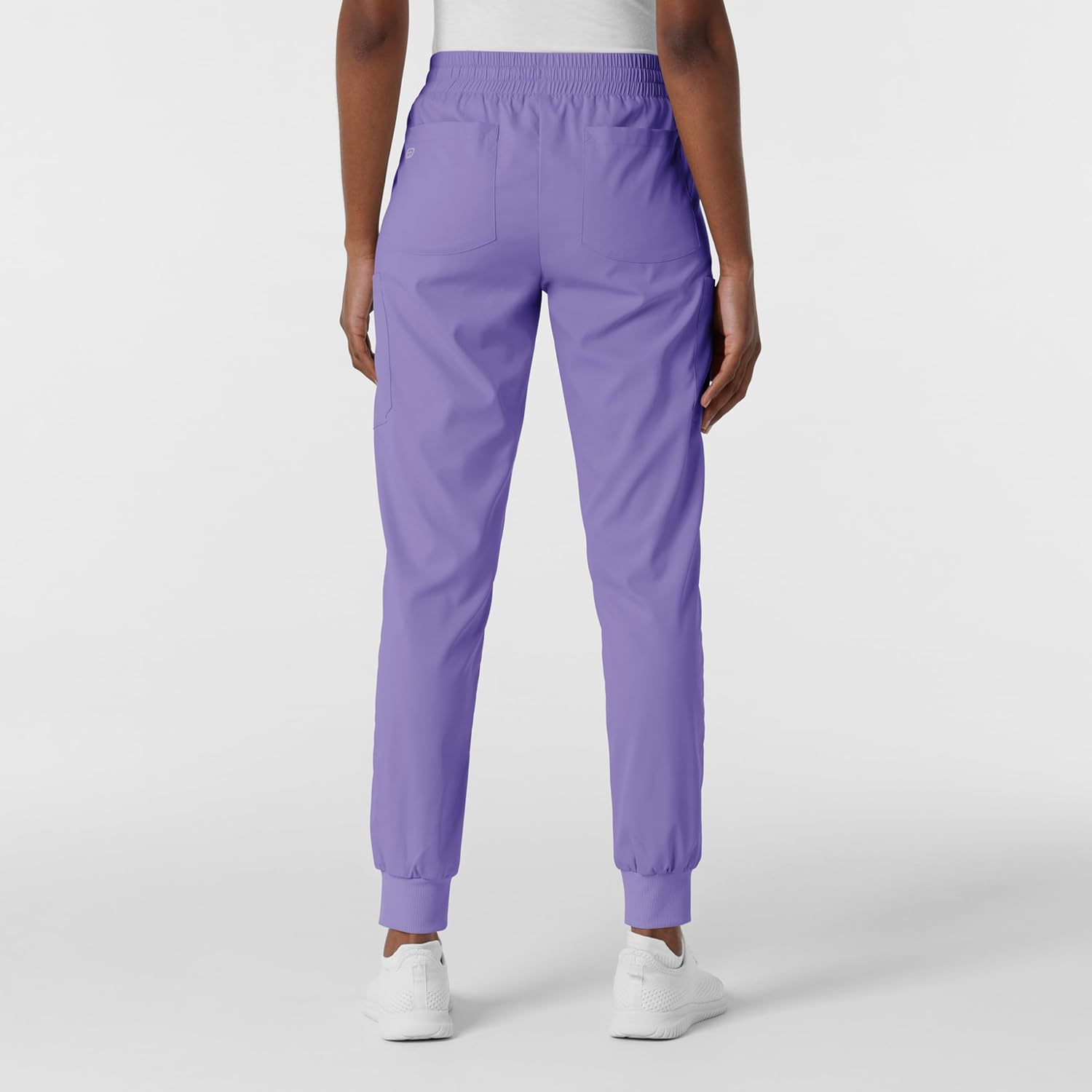Wink Scrubs for Women, Boundless, Joggers Pants with Drawstring and 6 Pockets, Iris Purple, XL Petite - Image 7