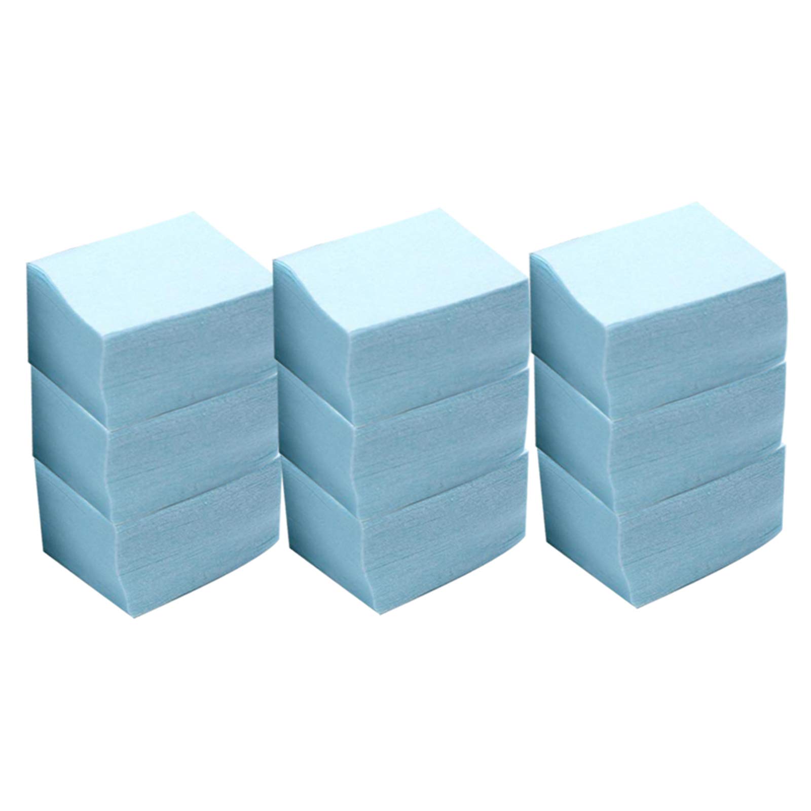 600x Professional Blue Nail Polish Remover Pads Paper light blue| Remover| Care Manicure & Pedicure |Health Beauty-picture-14