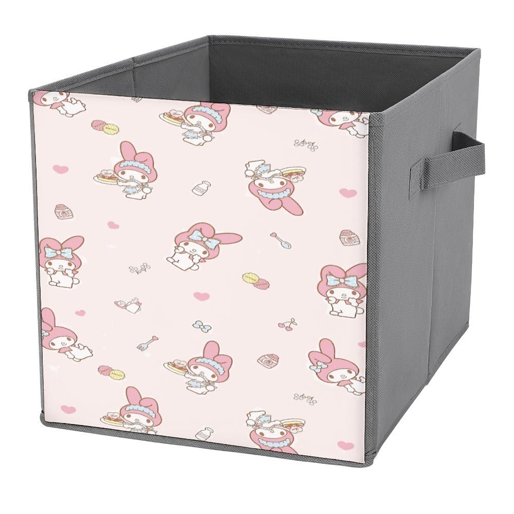 Amazon｜クロミ ちゃん マイメロディ収納ボックス 折りたたみ収納