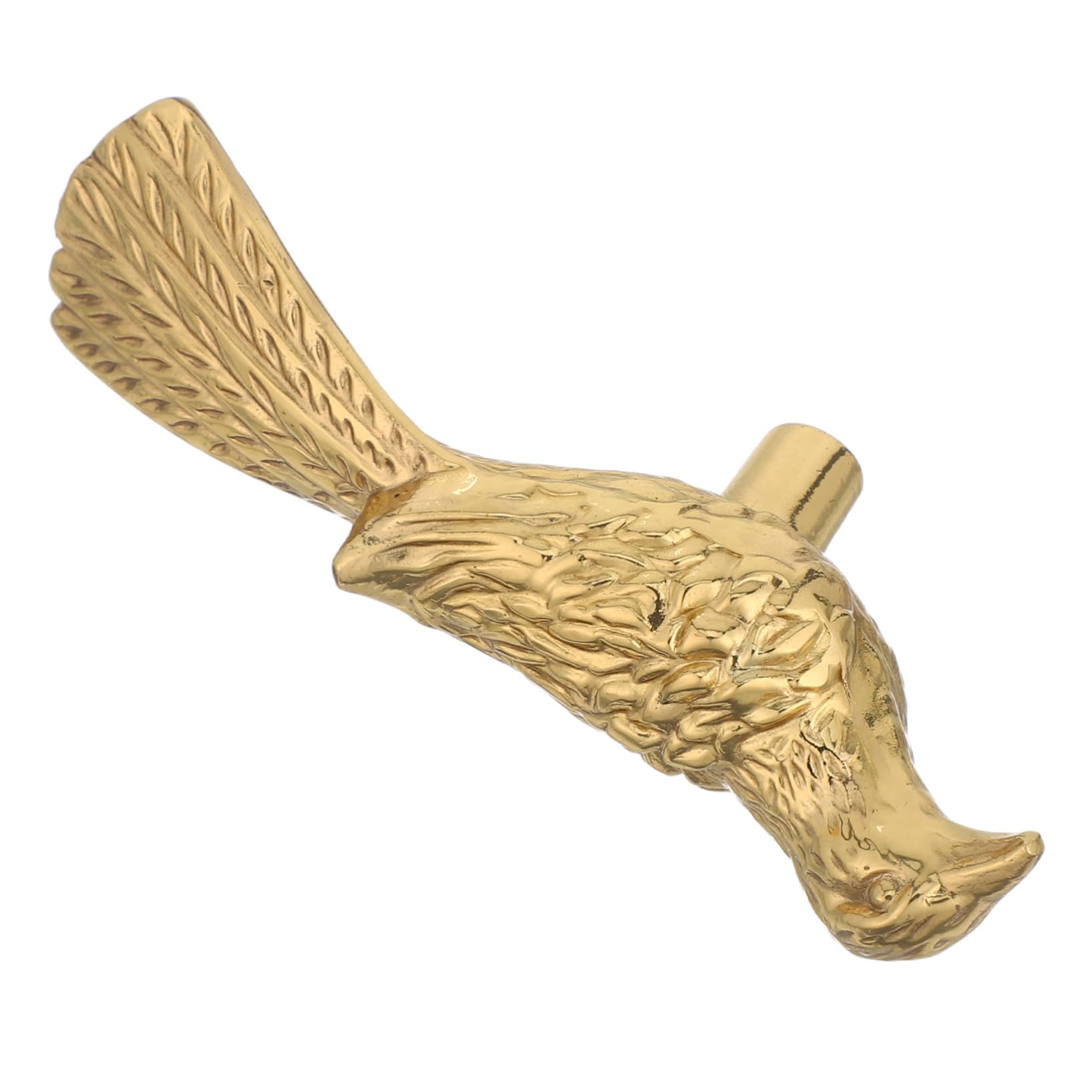 Pomo de pájaro en latón dorado   Lurrose         , elegancia resistente para armarios y cajones de cocina