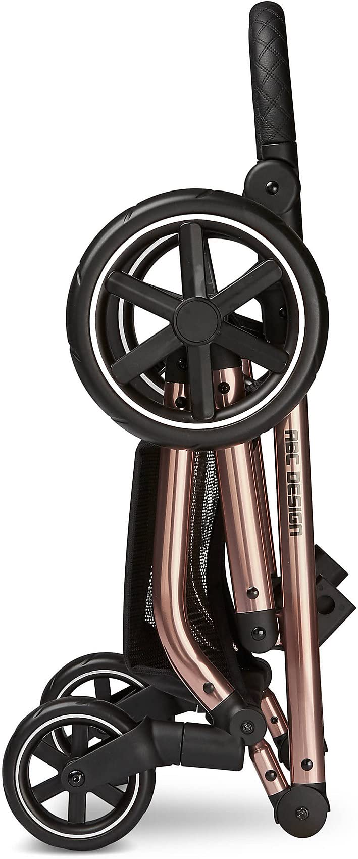 ABC Design Puppenwagen Migno - 2in1 Puppenwagen mit Babywanne & Sportsitz -  verstellbarer Knickschieber - kompaktes Faltma - ab 3 Jahren - Farbe: rose  gold: Amazon.de: Spielzeug