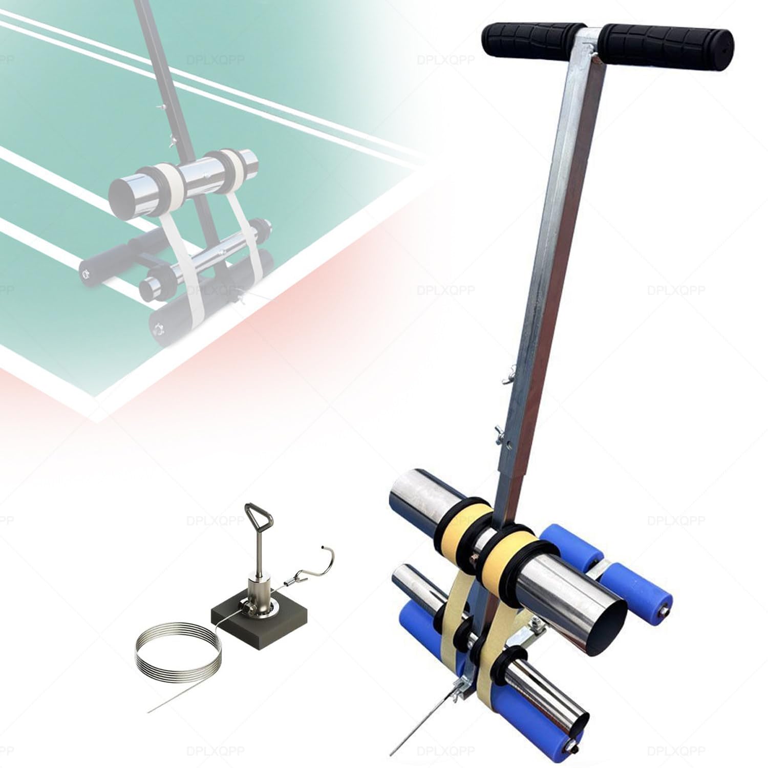 Marqueur de ligne réglable 4-28 cm avec kit de cercle hauteur 80 cm