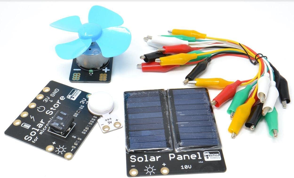 Monk Makes Solar Experimenters Kit for micro:bit