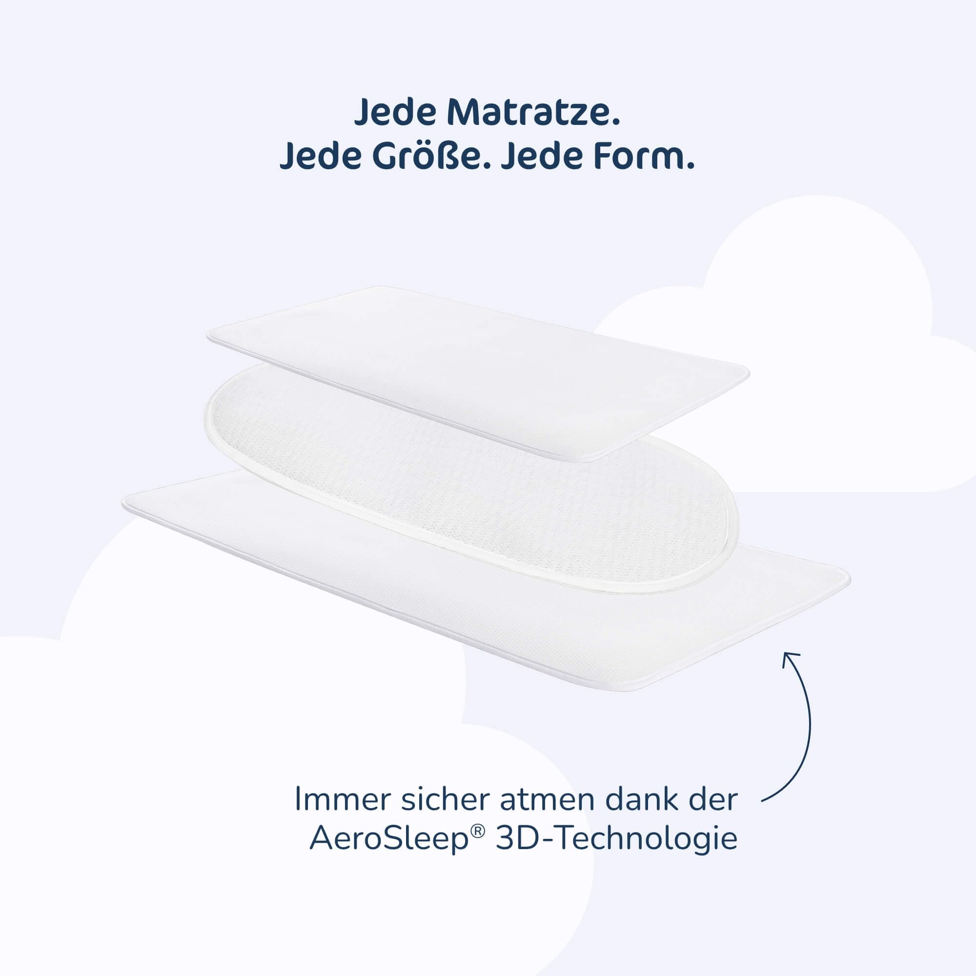 AeroSleep Protector de colchón 60x120