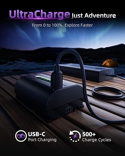 Miniatura 5 de llano Batería Aurora LP-E6P de 2600 mAh  Totalmente descodificada para Canon EOS R5R6R7 Mark II, 5D6D7D Mark IIIIIIV, 60D70D80D90D, pantalla LED