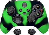 Vista 1 de PlayVital Camouflage Soft Anti-Slip Silicone Cover for Xbox Series X Controller, Rubber Case Protector for Xbox Core Wireless Controller with Black