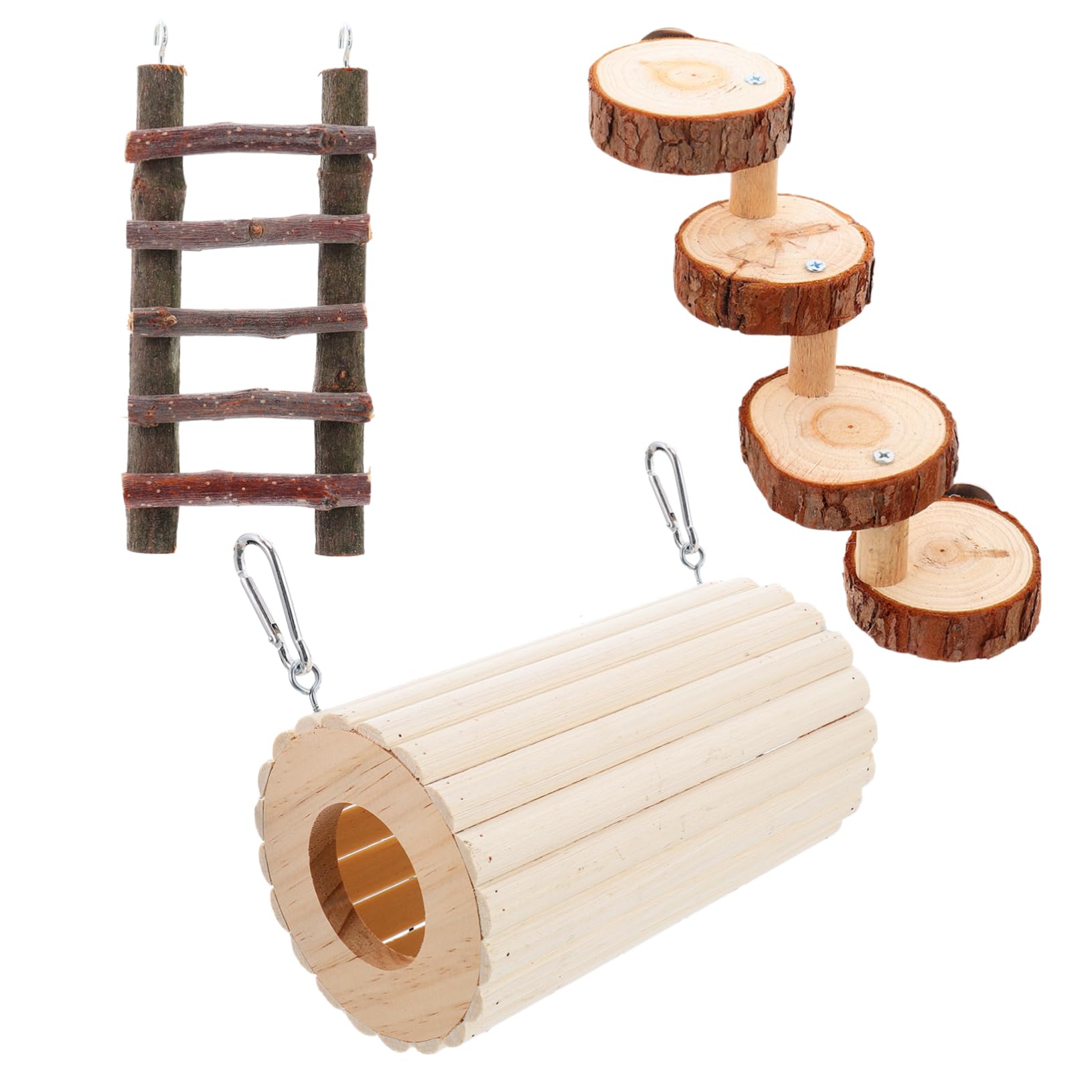 DOITOOL 3stücke Teiliges Hamster Spielzeug Set Tunnel Kletterleiter Und Versteck Für Kleine Haustiere Wie Hamster Meerschweinchen Und Chinchillas Und Unterhaltsam Für Tierische