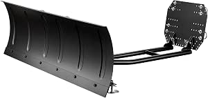 Wiltec Quitanieves 150 x 40 cm, Cuchilla Universal para Nieve, Sistema quitaniev