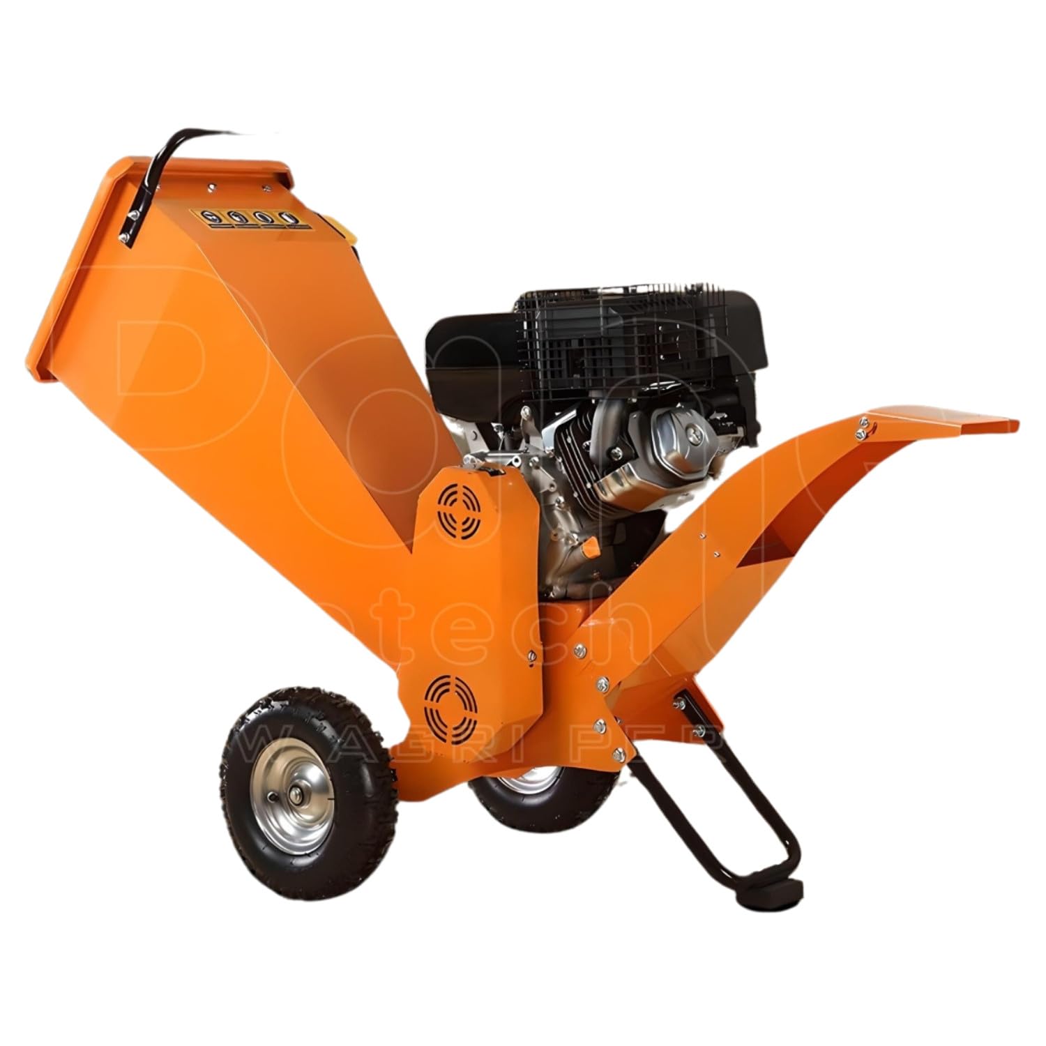 Automatic Double Shaft 4 Stroke Heavy Duty 15 HP Wood Chipper Shredder-picture-24