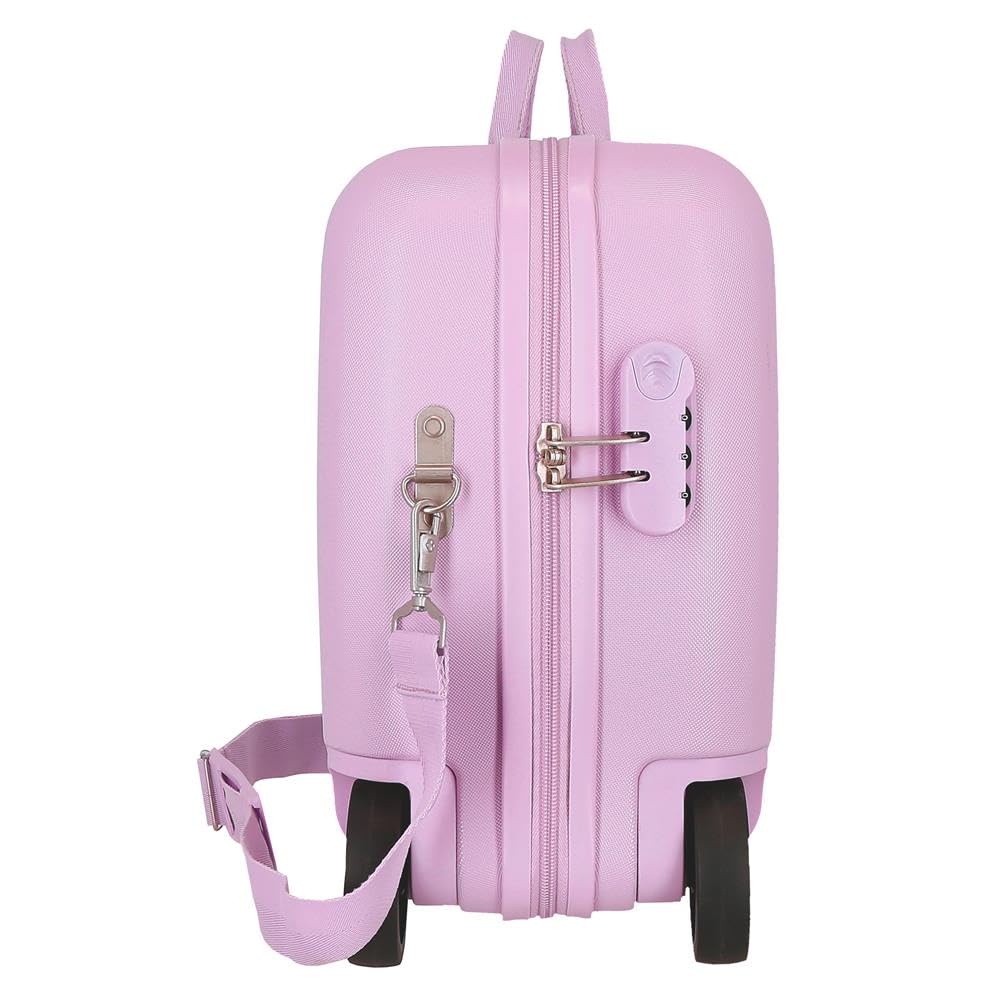 Joumma Disney Frozen In This Together Maleta Infantil Lila 50x38x20 cm Rígida ABS Cierre de combinación Lateral 34L 2,1kg 2 Ruedas