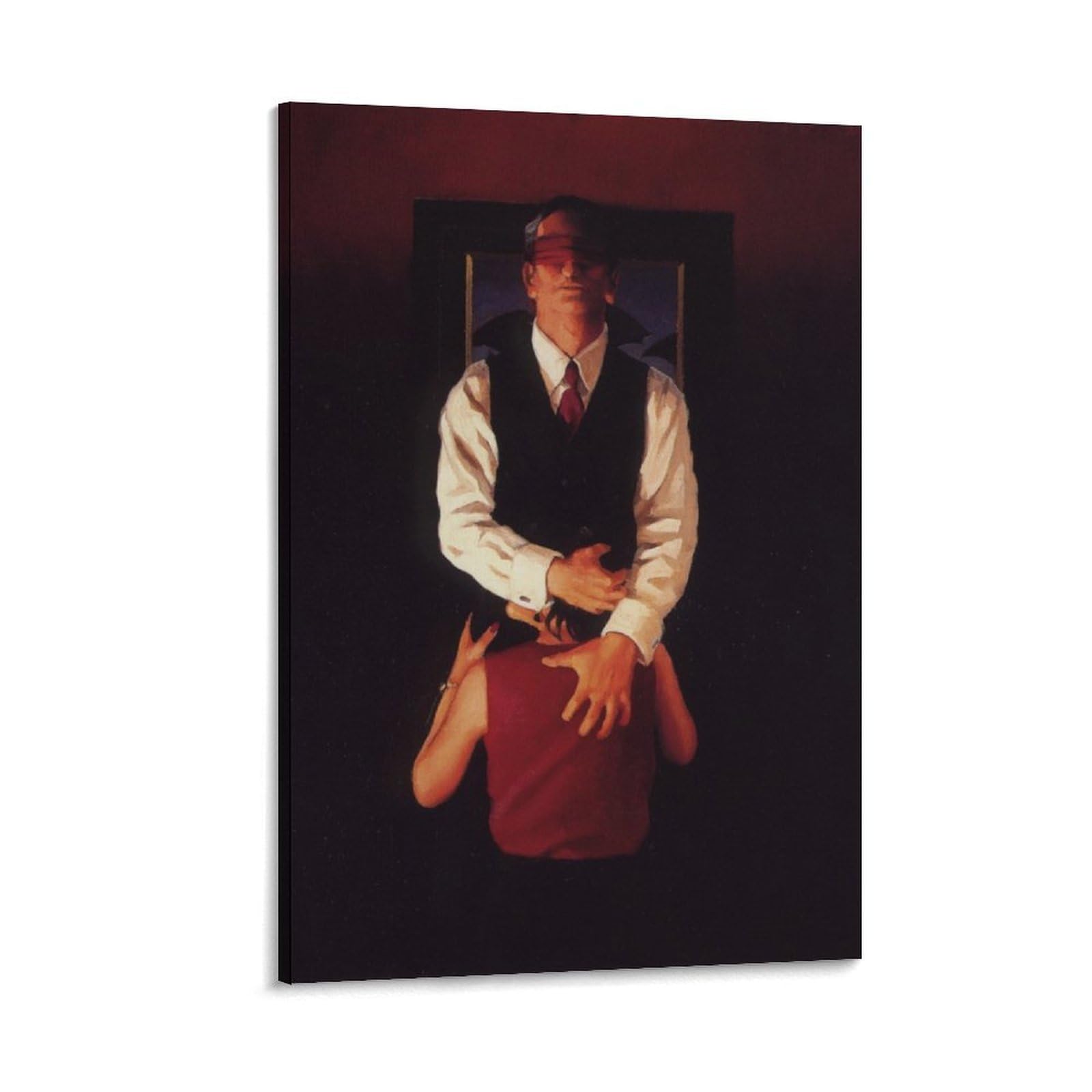 A Strange And Tender Magic (1999) by jack_vettriano Wall Art Prints Poster Posters Art Print Wall Photo Paint Poster Hanging Picture Family Decor 24x36inch(60x90cm)