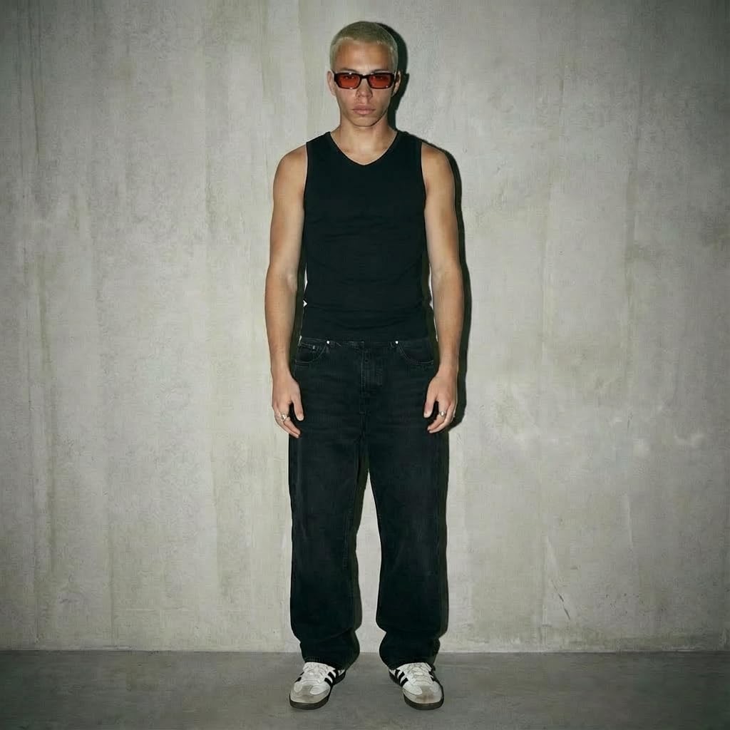 Mody Men's Tank Top 3-Pack, Sleveless V-Neck Mens Undershirt, Muscle Shirts for Men - Image 3