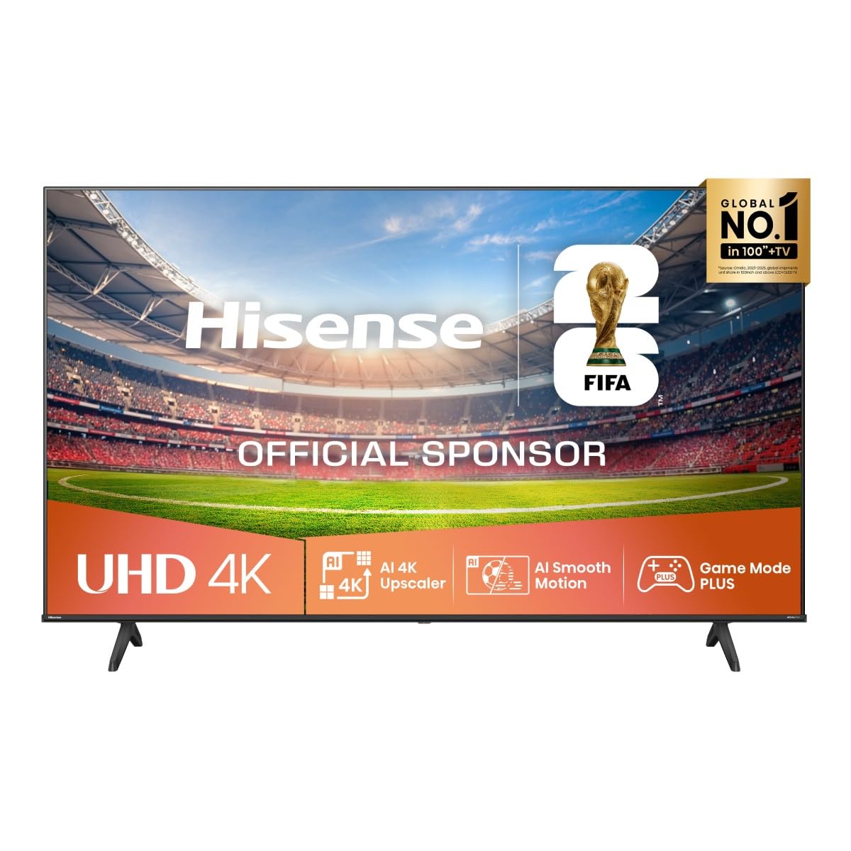 Hisense Smart TV 65 Inch 4K Ultra HD 2025 65A6Q, Smart TV VIDAA U8
