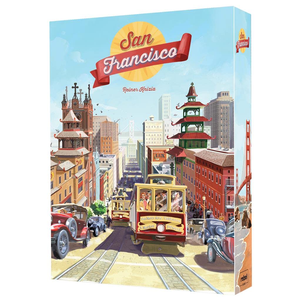 Asmodee San Francisco - Gioco Da Tavolo In Italiano, 2-4 Giocatori, 12+ Anni, 45 Minuti