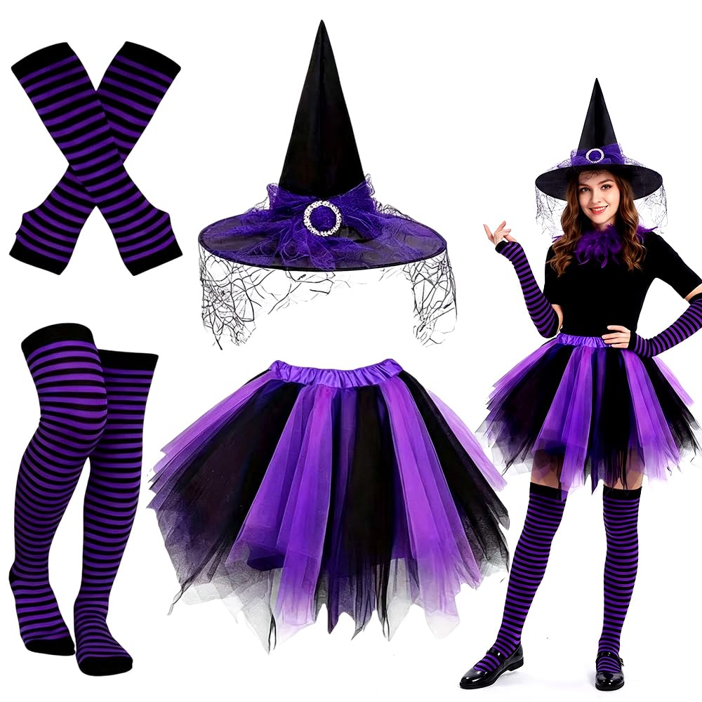 Disfraz Bruja Mujer — Disfraces de Halloween con Sombrero