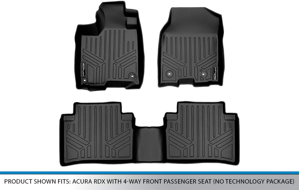 MAXLINER Floor Mats 2 Row Liner Set for 2013-2018 Acura RDX - Image 5