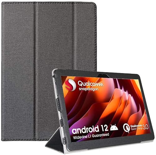 YHFZR Hülle für Chuwi Hipad Max, Ultra Schlank Schutzhülle Etui mit Standfunktion Smart Case Cover für Chuwi Hipad Max 10,36 Zoll, Schwarz Cover