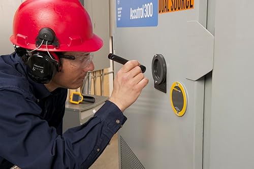 Miniatura 3 de Fluke FLK-075-CLKT Ventana IR de rango C con cubierta giratoria Kwik, 3" de diámetro, 0.08" de grosor, para aplicaciones en exteriores e interiores