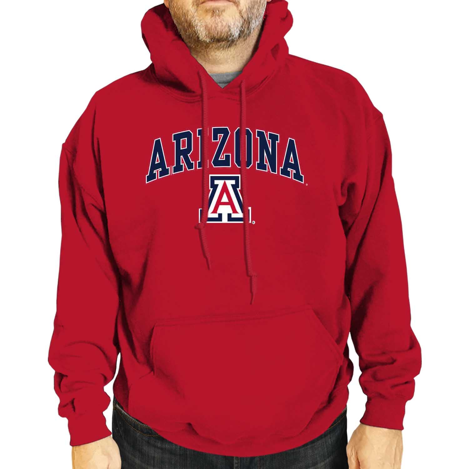 Campus Colors NCAA Unisex Gameday Hooded Sweatshirt | Long Sleeve Arch & Logo Sweatshirt, Royal, Small - Officially Licensed College Apparel - View #7
