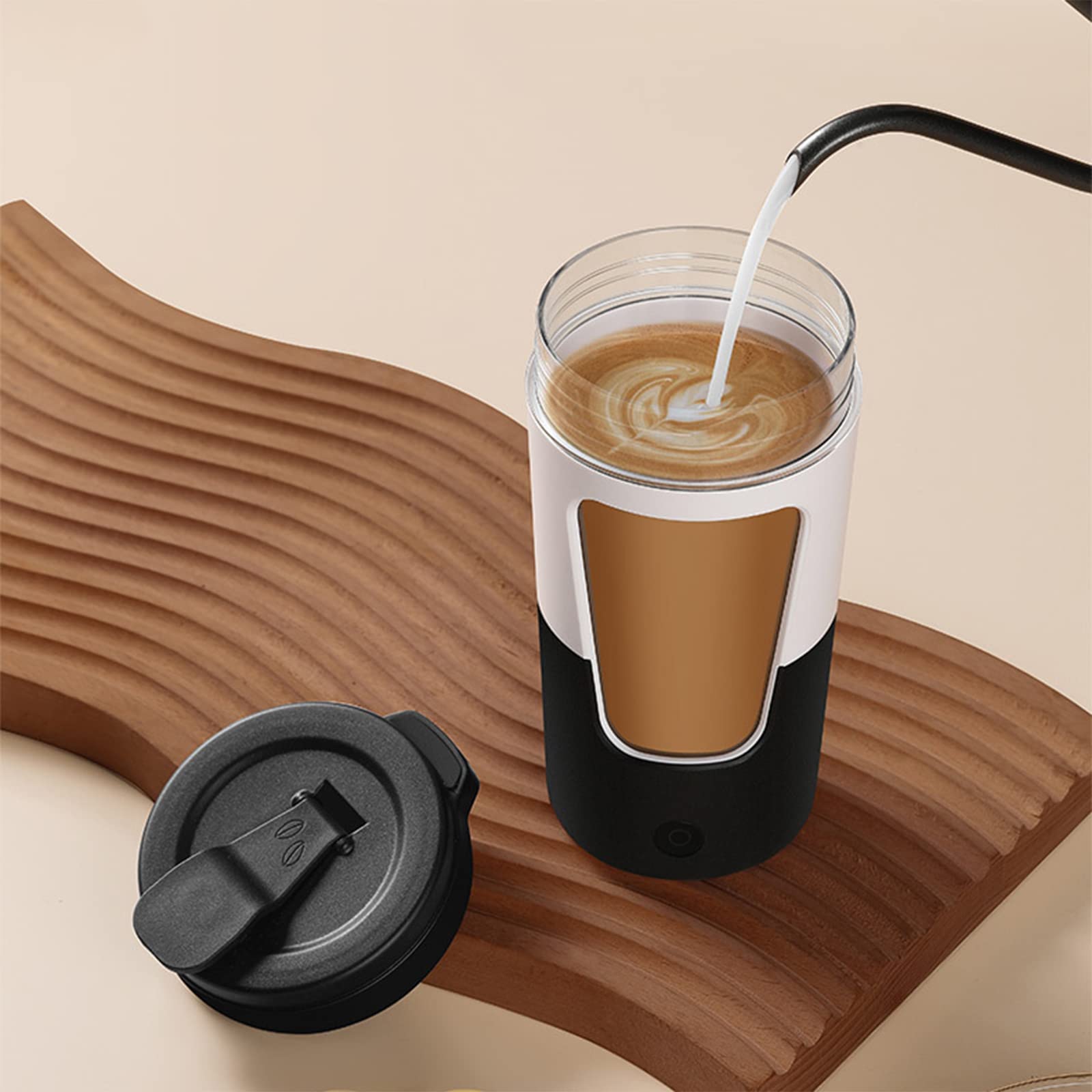Bottiglia d'Acqua da 430 ml, Tazza in Vetro, Bottiglia Sportiva, Tazza per tè e caffè