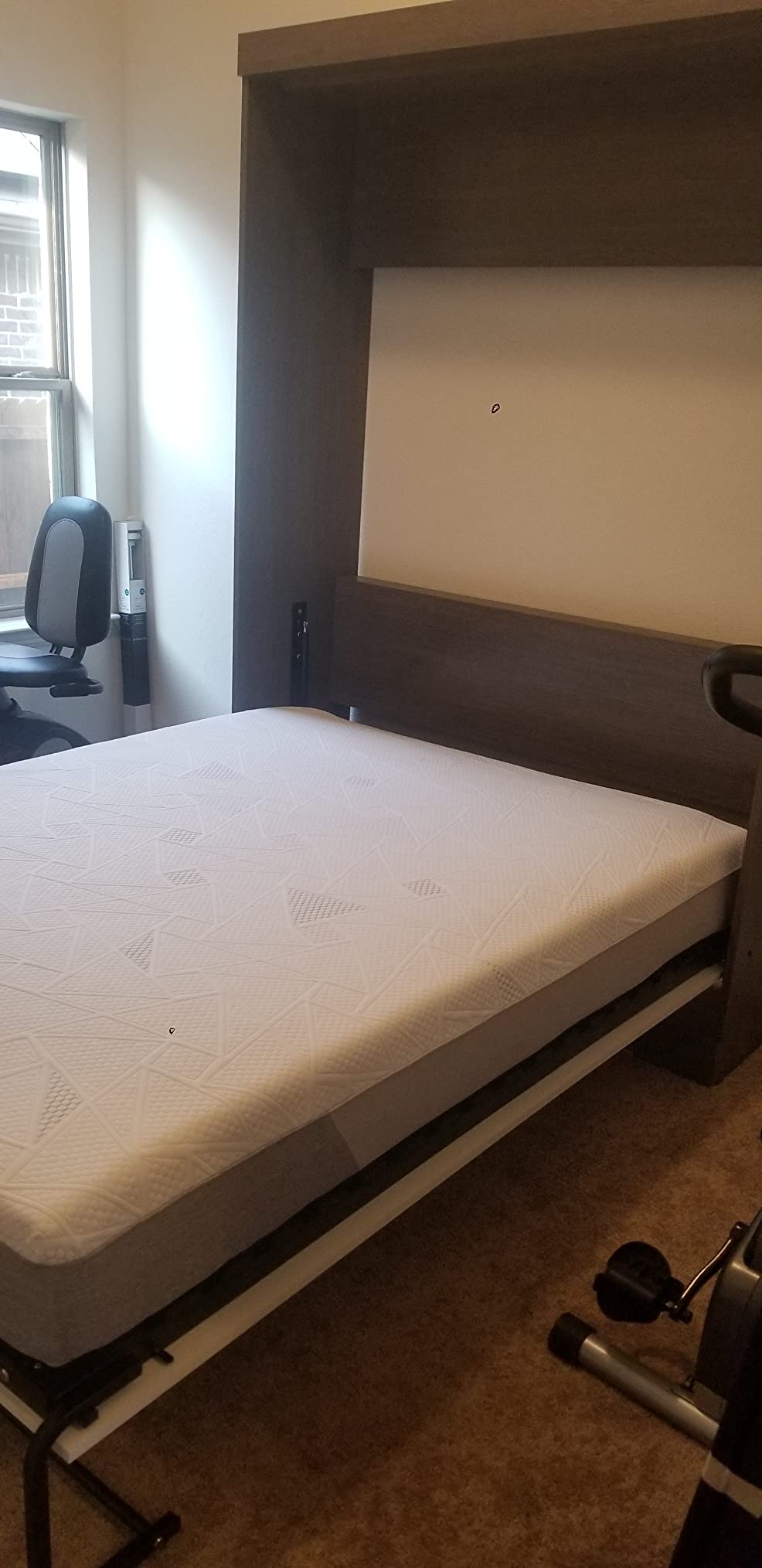 26/mo Finance Queen Mattress, Kescas 8 Inch Hybrid Queen Size