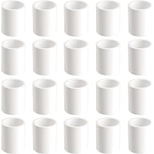 1 Inch PVC Coupling Fittings, Fits 1.315" OD SCH40 Pipe, 20 Pack