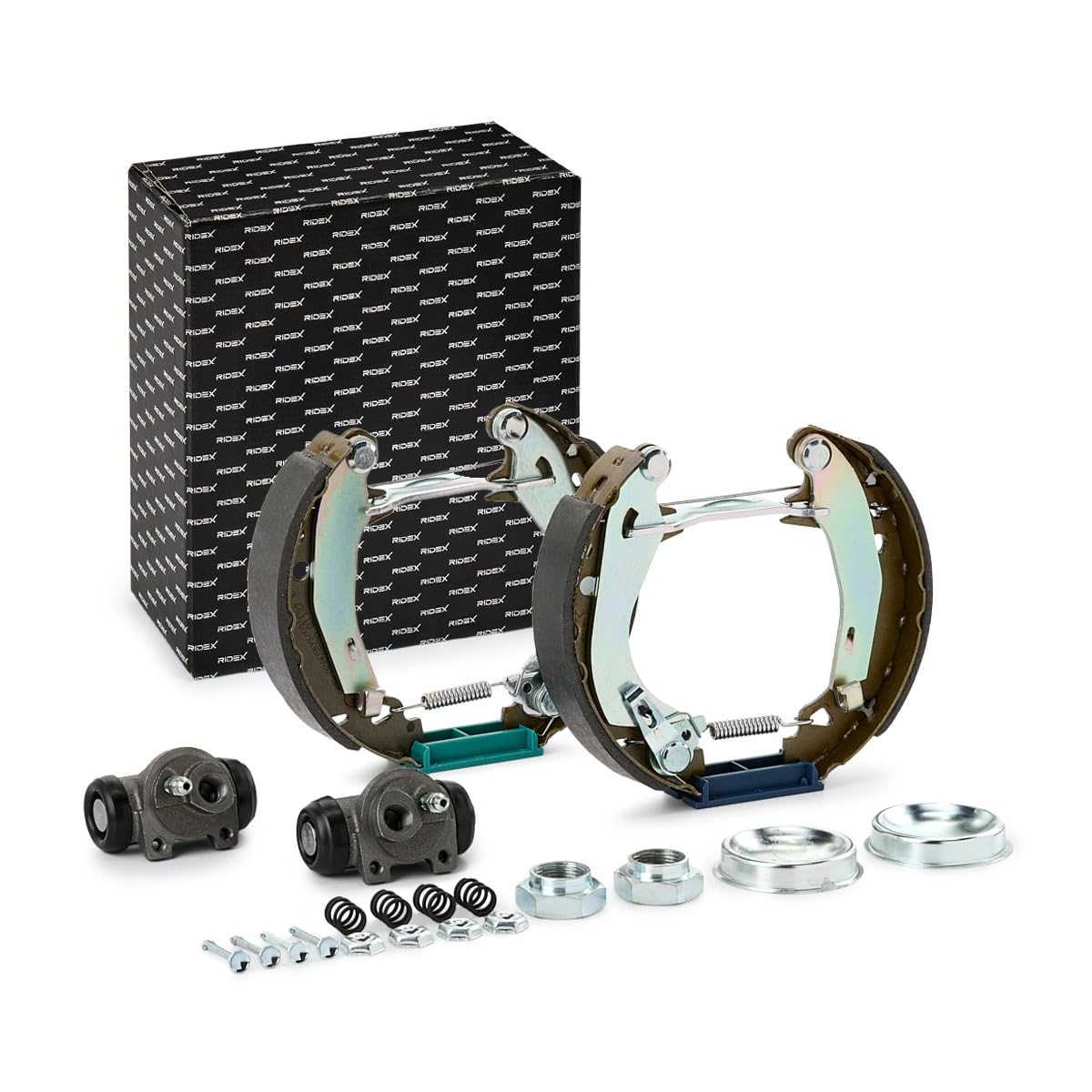 RIDEX 3859B0231 Kit de freins à tambour Arrière avec accessoires avec cylindre de roue Compatible avec PEUGEOT 205 II 3/5 portes