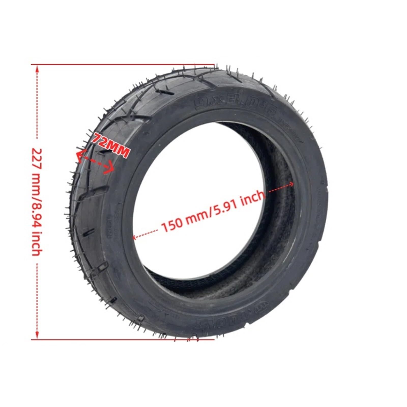 1 szt. 9 x 3,0-15 cm opona próżniowa bezdętkowa do hulajnogi elektrycznej mini części motocyklowych .00-6 rozmiar