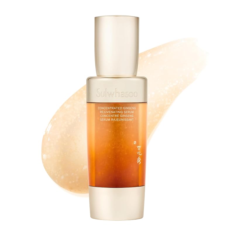 Sérum facial Sulwhasoo Concentrated Ginseng com ginseng, niacinamida, ácido hialurônico e retinol
