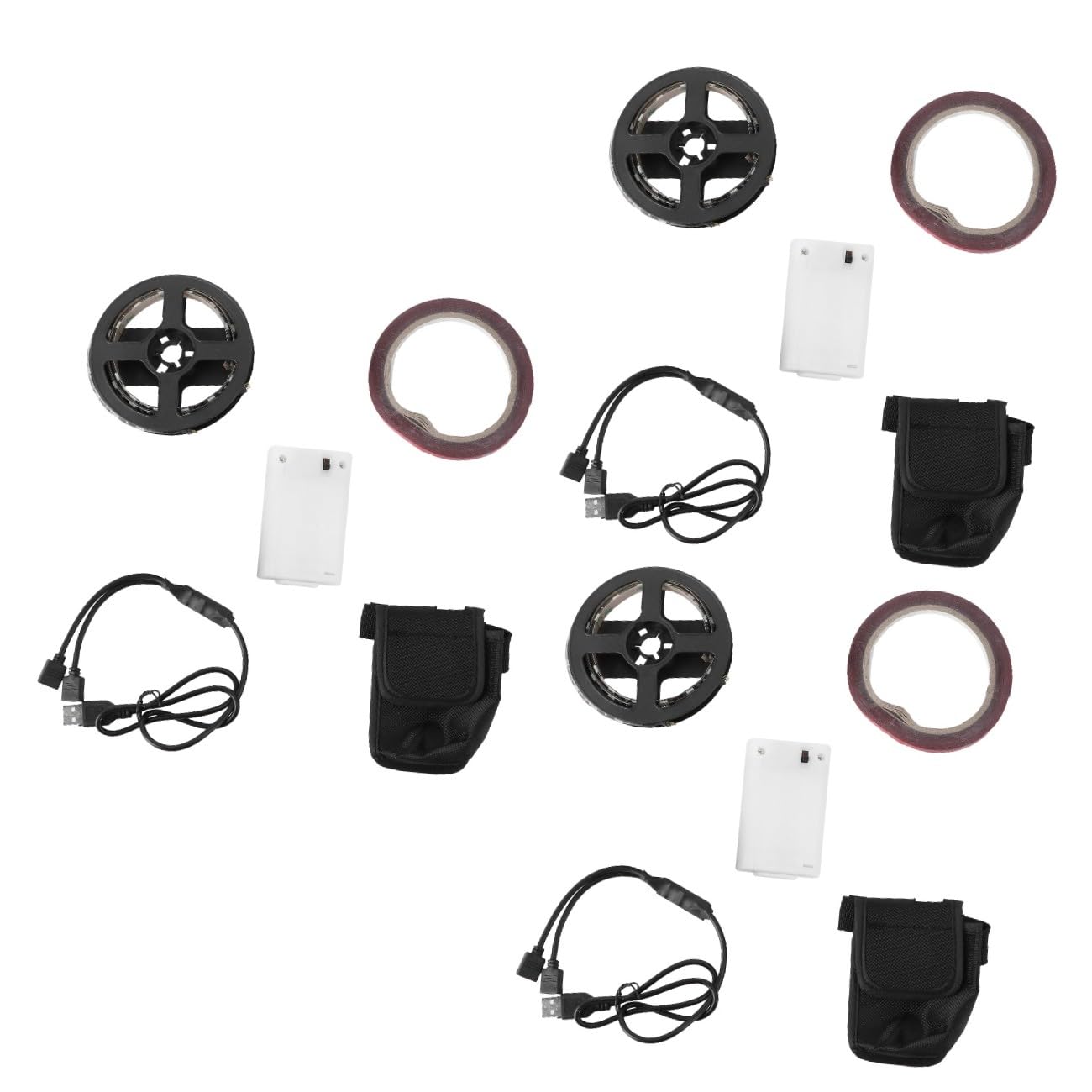 Sosoport 3 Piezas De Accesorios para Scooter Barra De Luces Led para Scooter Accesorios para Scooter Piezas para Scooter Reequipamiento Elegante para Scooter.