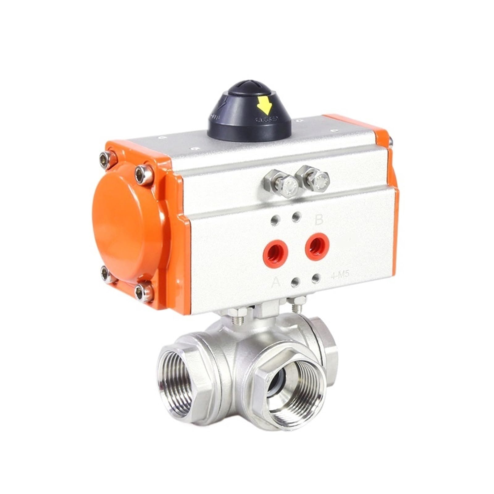 Actionneur pneumatique double effet pour vapeur et eau