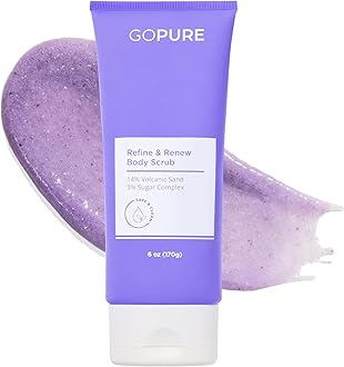 Refine & Renew Body Scrub – Smoothing body exfoliator, softens and hydrates the look of rough, dry skin