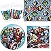 Mighty Avengers 17172 zestaw partyware dla 8 osób, wiele