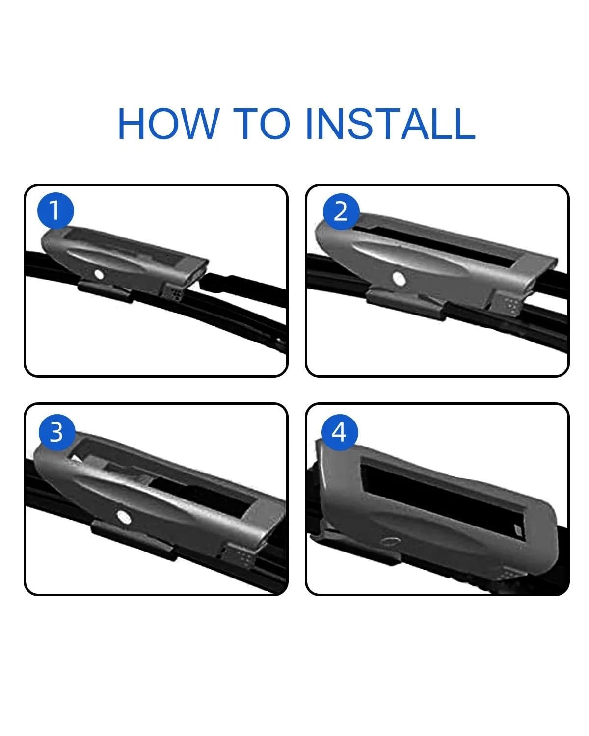 Automotive Tergicristalli per C4 Cactus 2014 2015 2016 2017 2018 2019 2020 26 "+18" + 10 "3PCS Anteriore Posteriore Tergicristallo Parabrezza Finestra Accessori Tergicristallo Auto