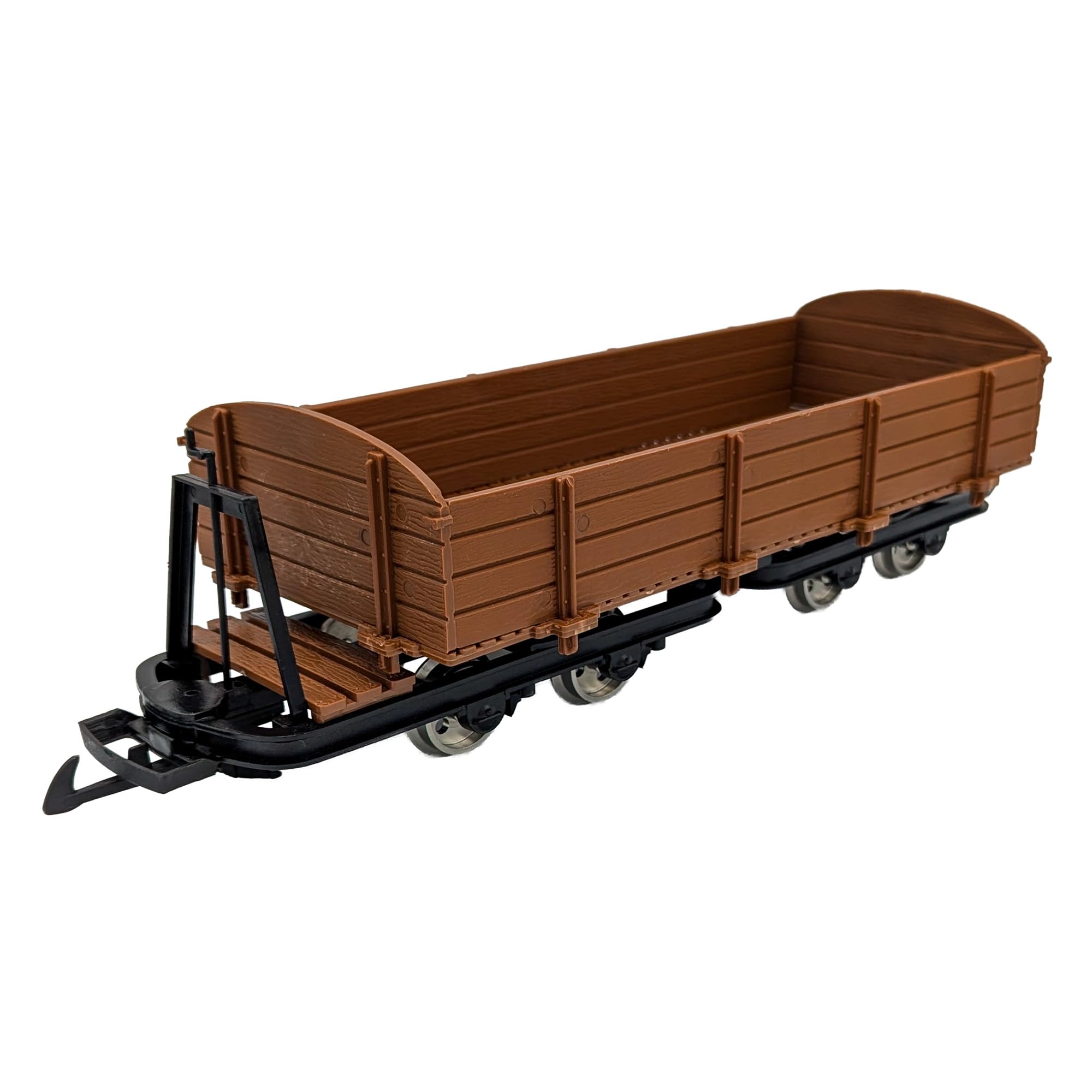 Feldbahn-Niederbordwagen braun - Selbstbauwagen/Bausatzwagen - Gartenbahn Spur G