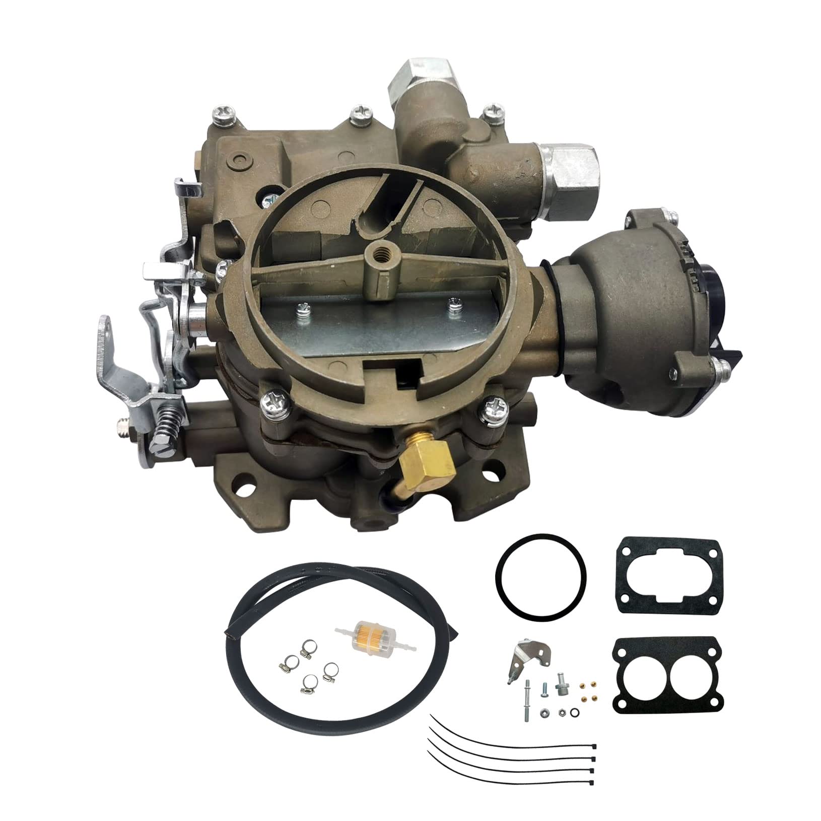 Marine 2 Barrel Carburetor Fit For 2.5L 3.0L 4CYL 2BBL Engines - View #10
