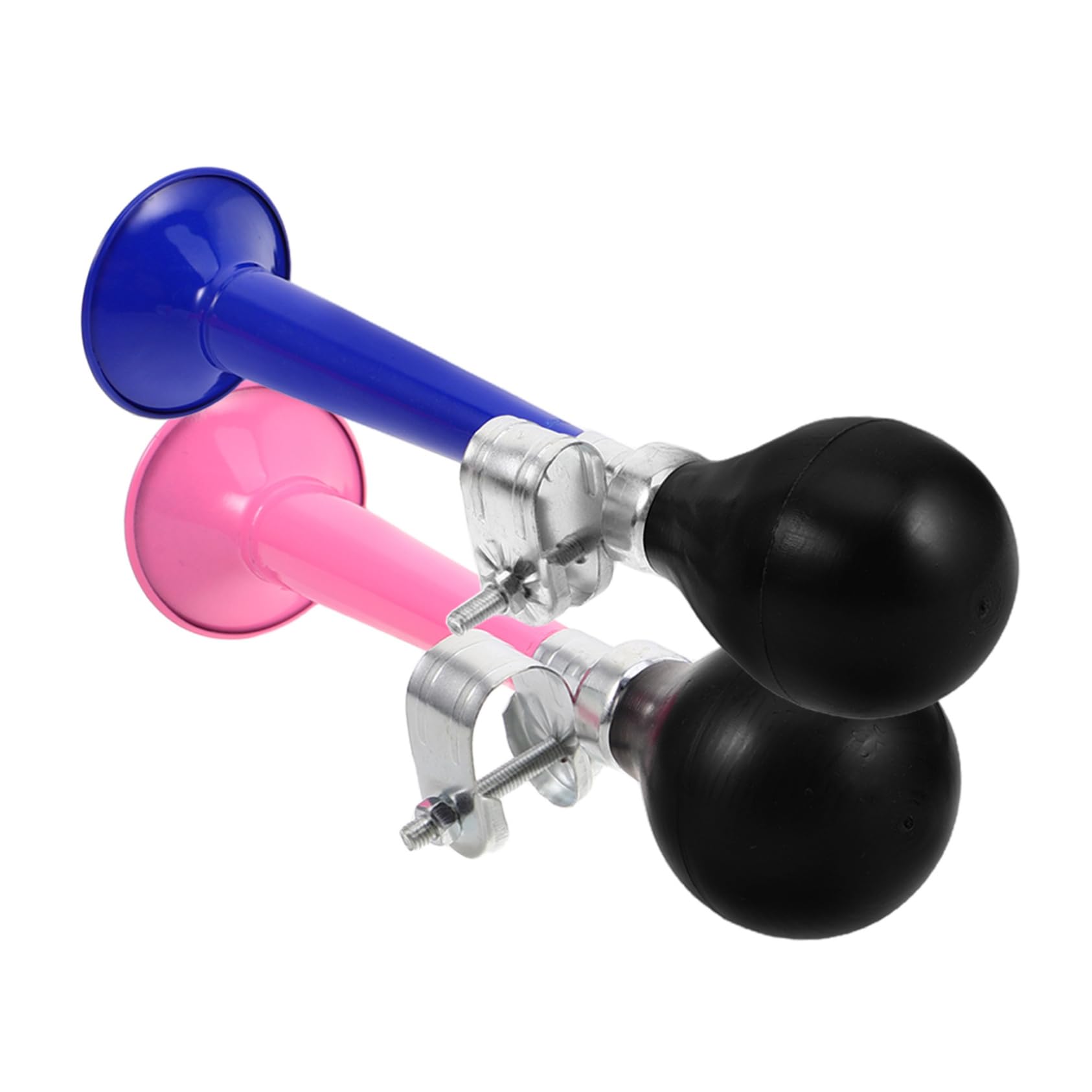 BESPORTBLE 2Pcs Loud Bicycle Air Horn Clear Sound for Mountain Bikes Scooters Easy Installation Portable Bike Horn for Enhanced Safety Attention Grabbing Alerts Fits