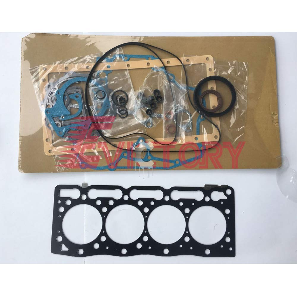 per KUBOTA Ricostruire V1305 V1405 V1505 Testa Cilindro Assy Kit completo guarnizione parti