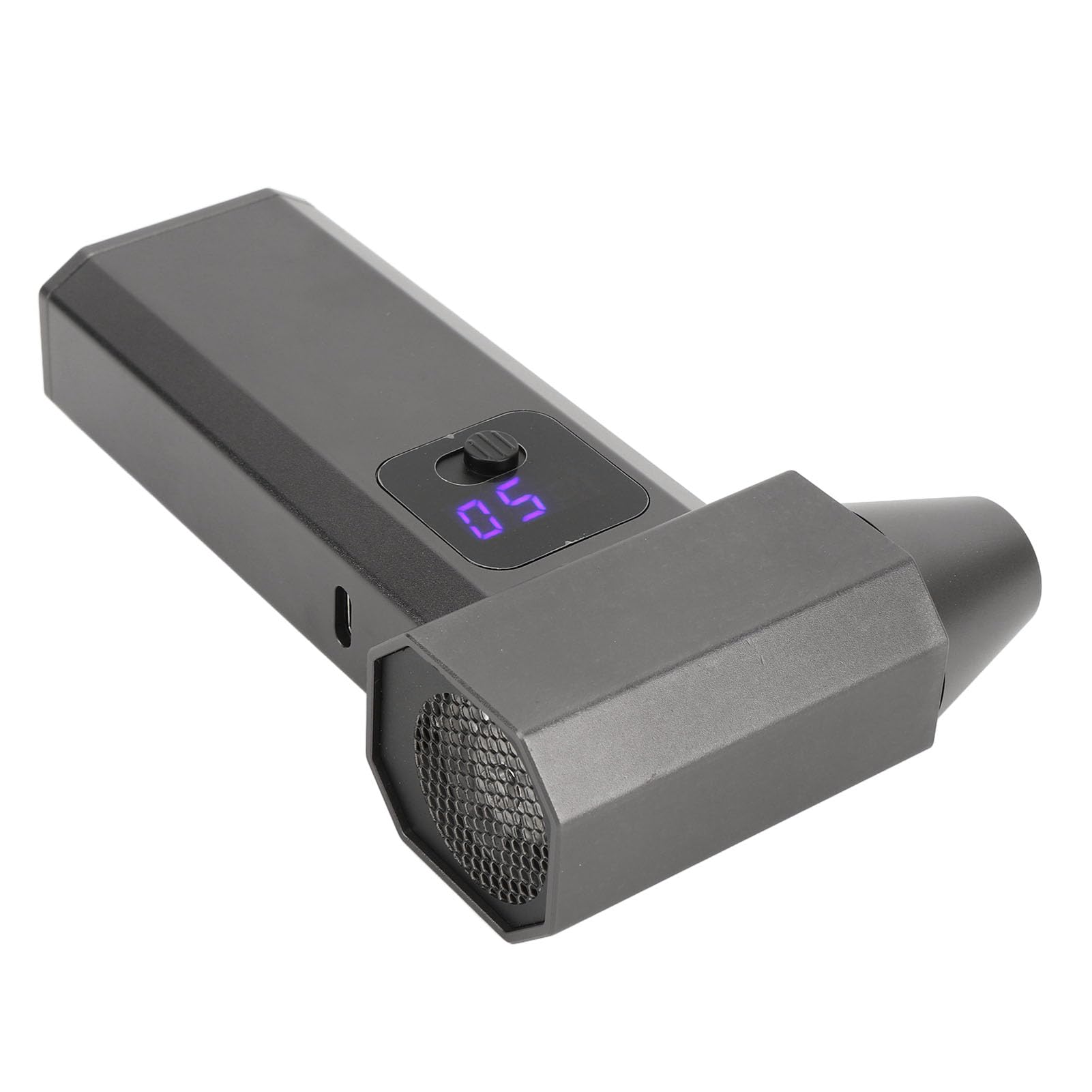 Souffleur d'air Portatif Air Duster Souffleur d'air sans Fil 130 000 TR/Min Vitesse Continue Affichage LED Fonction D'aspiration [ Portable] avec Lumière Le