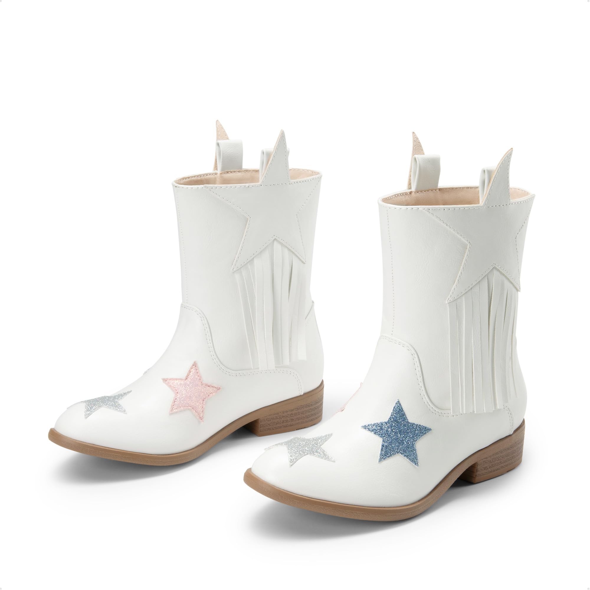 DREAM PAIRS Reit-Kampfstiefel für Mädchen mit mittlerer Wade