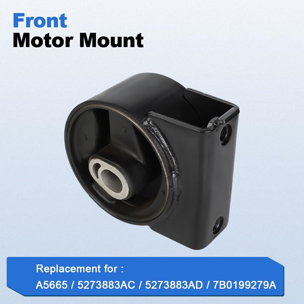 4PCS Engine Motor Transmission Mounts Set Replacement for 2011-2020 Dodge Grand Caravan, Chrysler Town & Country, RAM C/V, VW Routan V6 3.6L Replacement for A5665, A5577, A5589, A5480