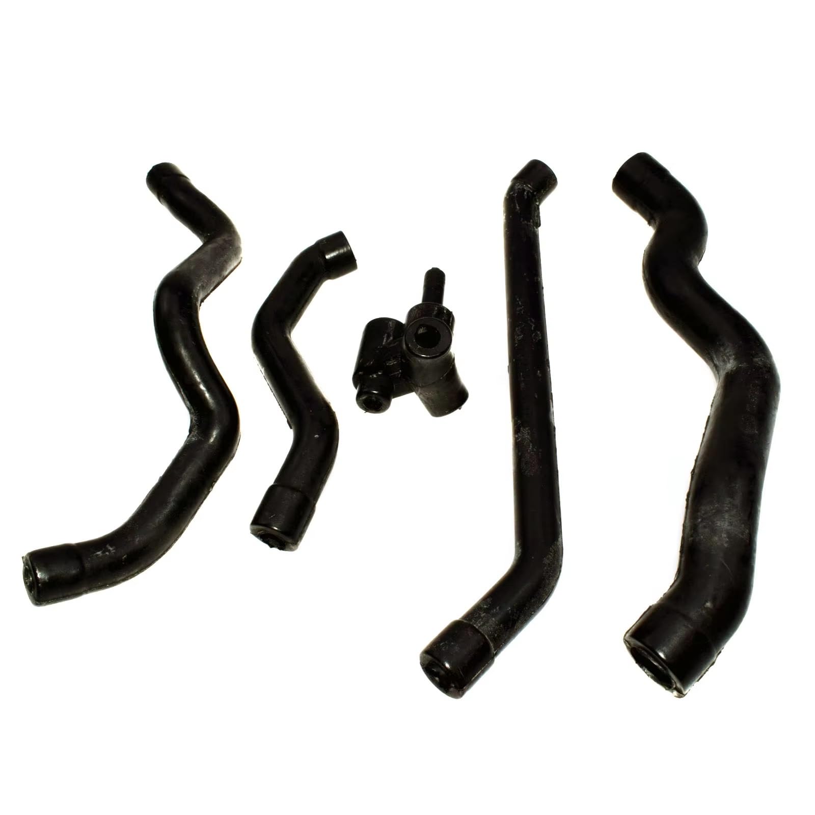 PCV Connector Compatible with Benz for E500 2003-2006 for E55 for AMG Base Sedan 4-Door 1999-2002 Crankcase Separator Breather Pipe 1179901578(Set 4)