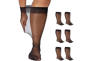 Enhance Your Wardrobe with Just My Size Knee Highs for the Plus-Size Woman