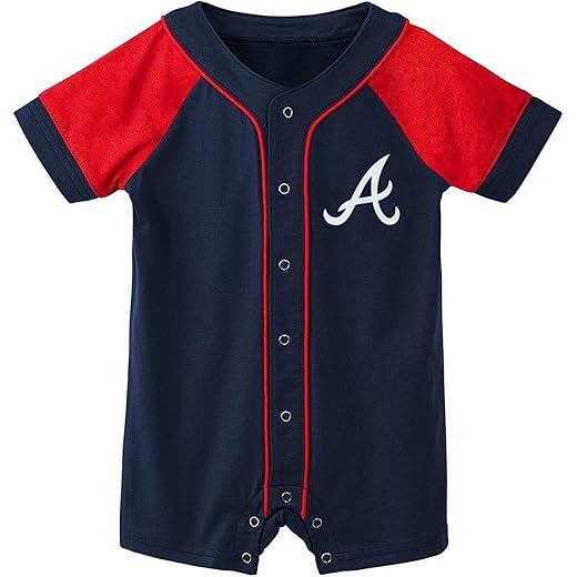 Outerstuff MLB Unisex-Baby Newborn & Infants 0-24 Months Little Slugger Onesie Bodysuit Romper (3/6 Months, St. Louis Cardinals)