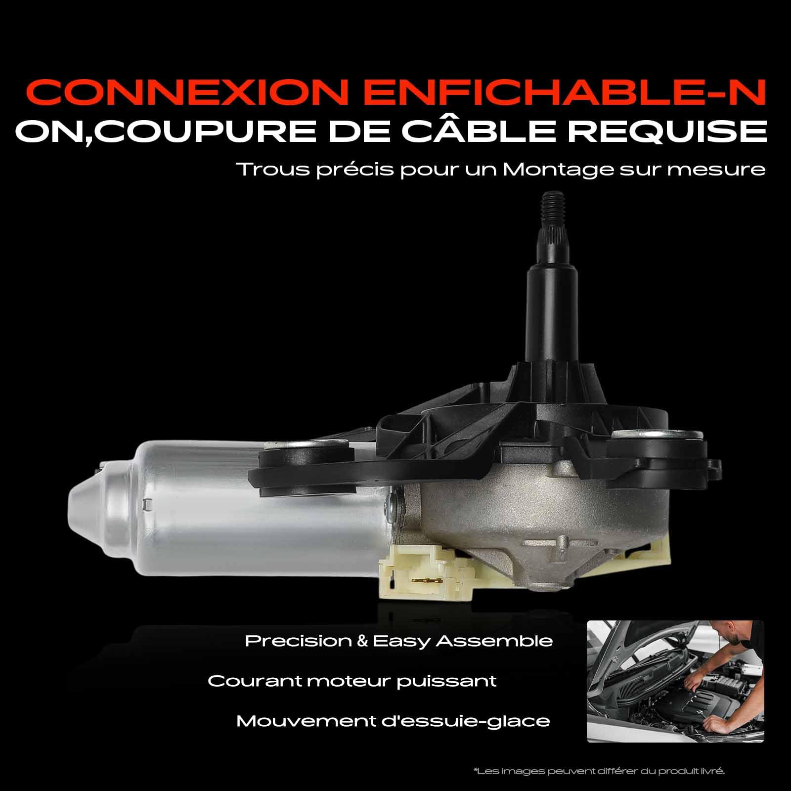 Frankberg Moteur d'essuie-glace arrière 53015422