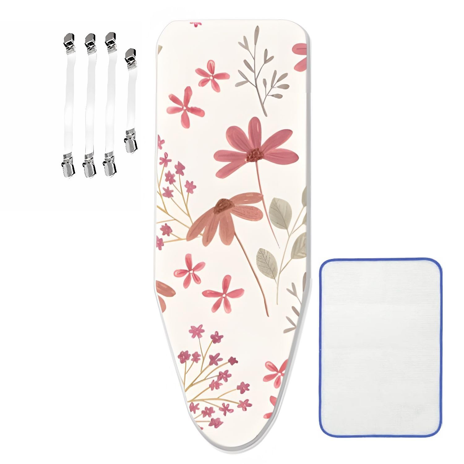 ZJBKX Housse De Planche à Repasser Coton 144x52cm, Facile à Installer