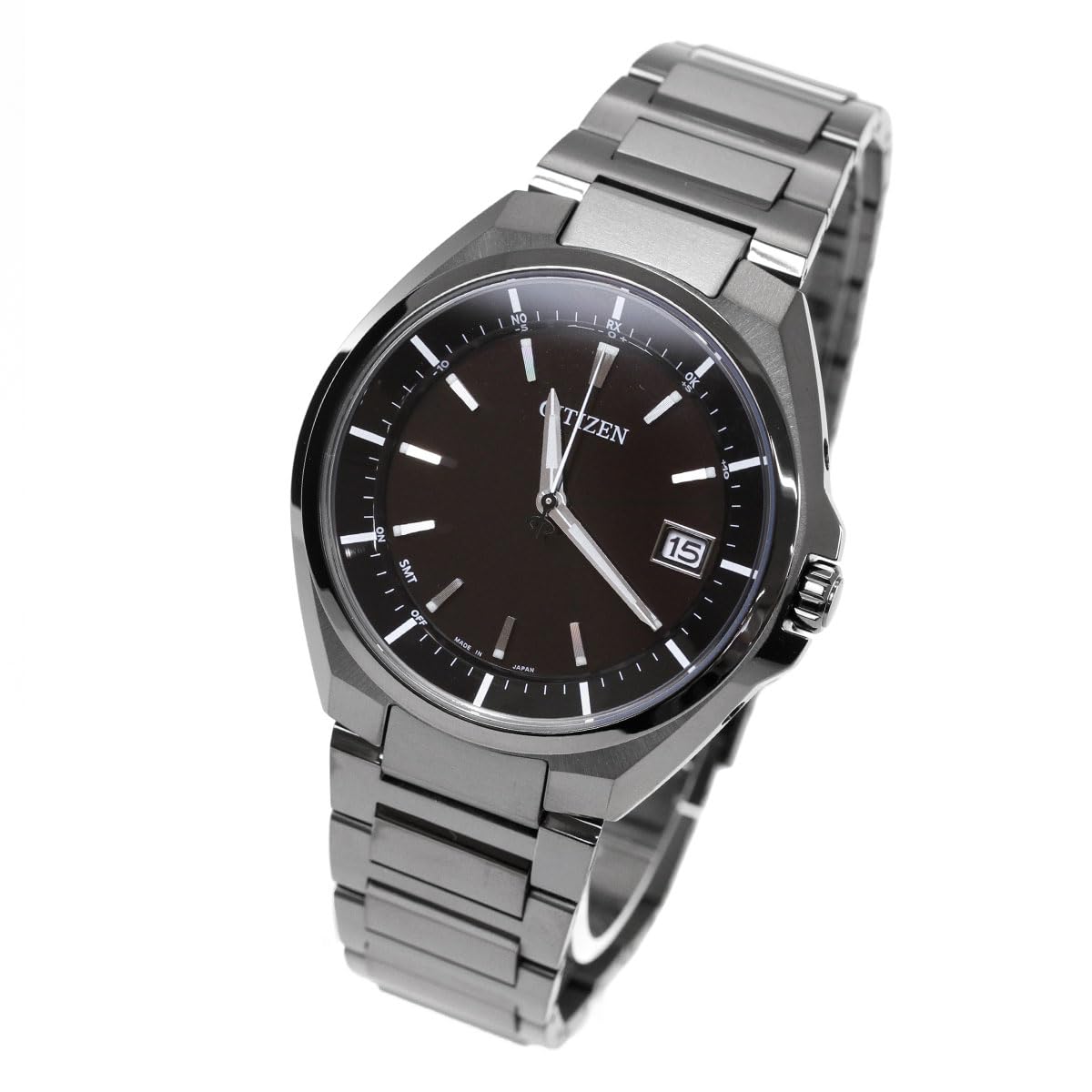 Amazon.co.jp: CITIZEN ATTESA CB3015-53E Wristwatch, Radio Control