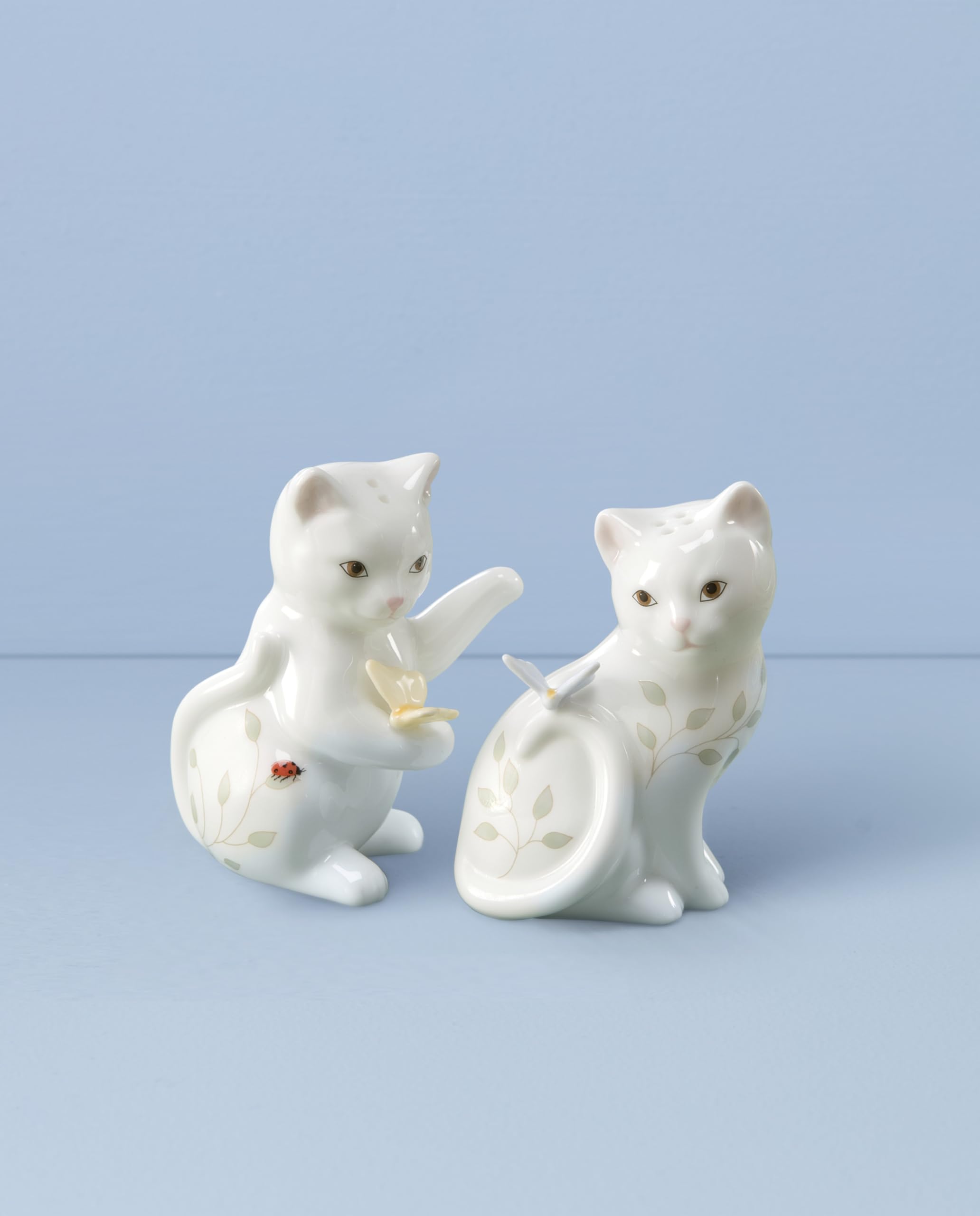 Lenox - Juego de salero y pimentero de porcelana