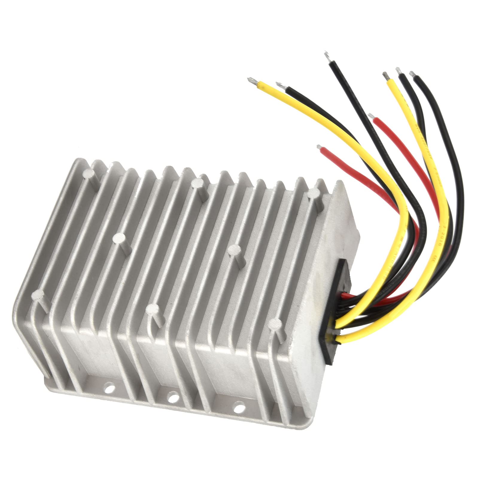 Aramox Przetwornica Napięcia DC Step Up, żel Organiczny i Aluminium Przetwornica Podwyższająca Napięcie 12 V na 24 V 25 A 600 W IP67 96% Sprawności dla Zasilania Pojazdów Silnikowych